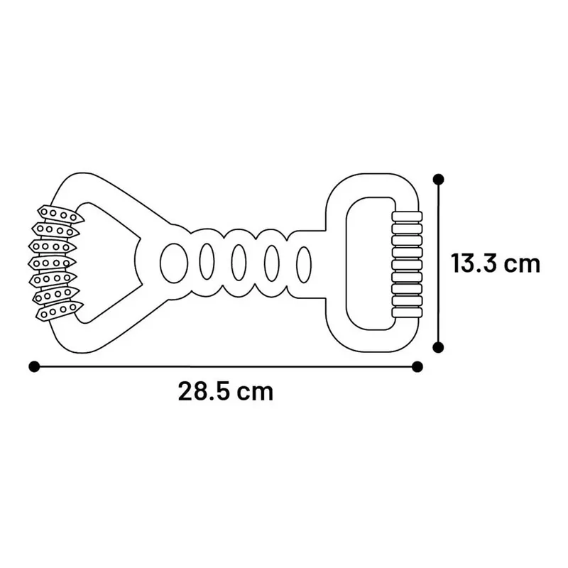 Jouet Pour Chien Rubba de Flamingo en Marron – photo produit 3 sur 3