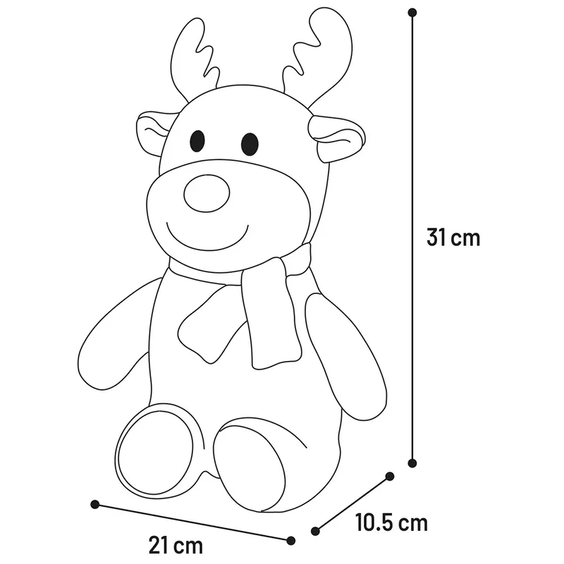 Ruud Reindeer Hondenspeeltje van Flamingo – productfoto 2 van 3