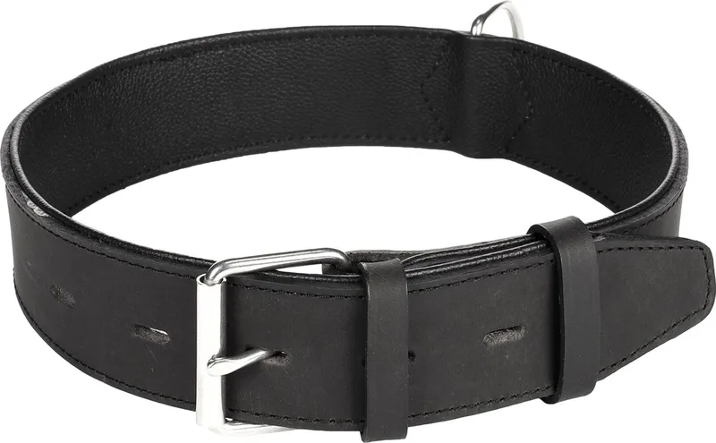 Seattle Gevoerd;breed - Halsband Honden - Halsband Seattle Xxl 56-73cm 45mm - 1st - 124274 - 1st by Flamingo in Black – product photo