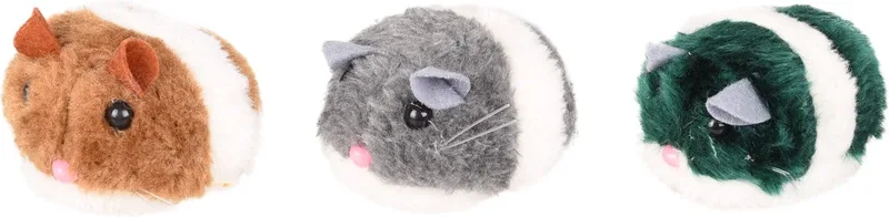 Shakin' Jerry - Speelgoed Katten - Ps Pluche Muis Shakin' Jerry 7cm Assortiment - 1st - 116584 - 1st von Flamingo in Mehrfarbig – Produktfoto