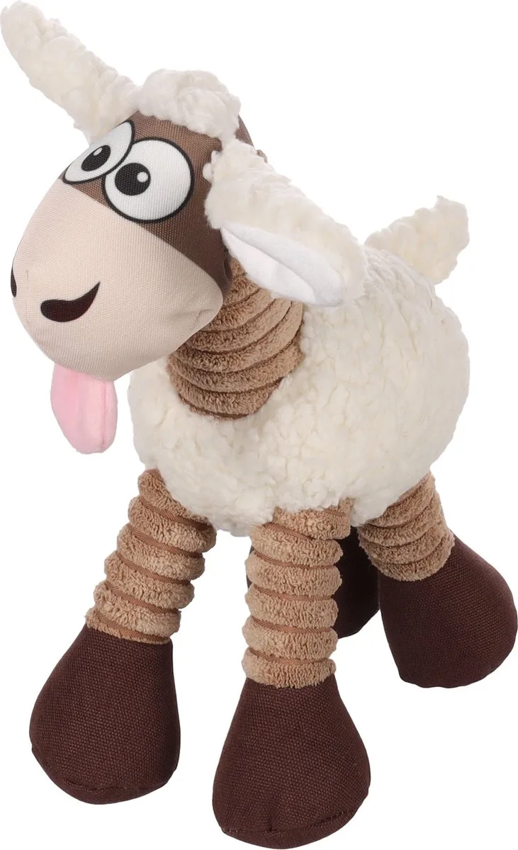 Shappo - Speelgoed Honden - Hs Shappo Schaap 16x25x32cm - 1st - 138353 - 1st van Flamingo in Bruin – productfoto