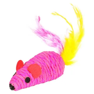 Shuka - Speelgoed Katten - Ps Shuka Muis Met Pluim Assortiment - 1st - 129176 - 1st by Flamingo in Multicolour – product photo 2 of 6