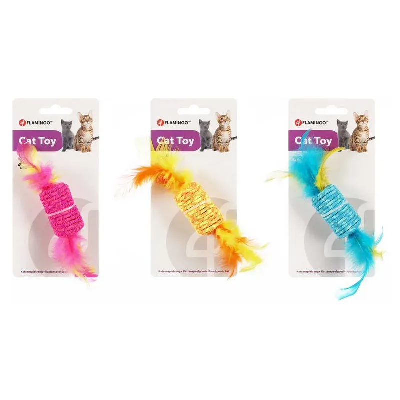 Jouet Pour Chat Shuka Assorti de Flamingo en Multicolore – photo produit 4 sur 5