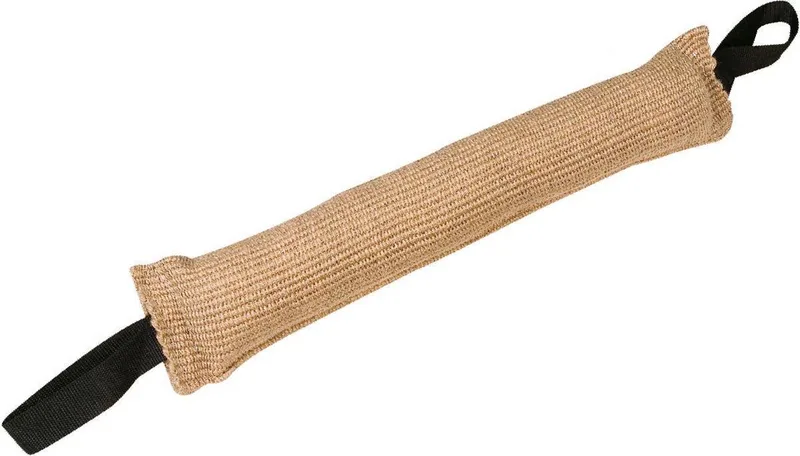 Sisal Zak met Handvatten - Hondenspeelgoed - 12 cm by Flamingo in Taupe – product photo