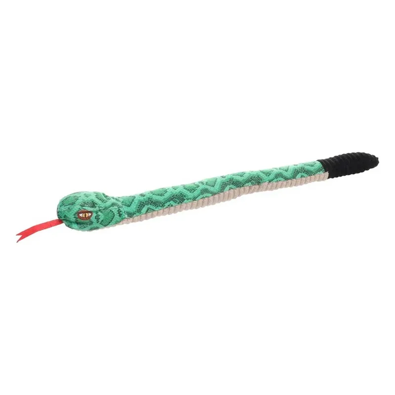 Sisso de Slang Kattenspeelgoed - Pluche - Kattenkruid - 1 stuk - Willekeurig de Flamingo en Vert – photo produit 3 sur 6