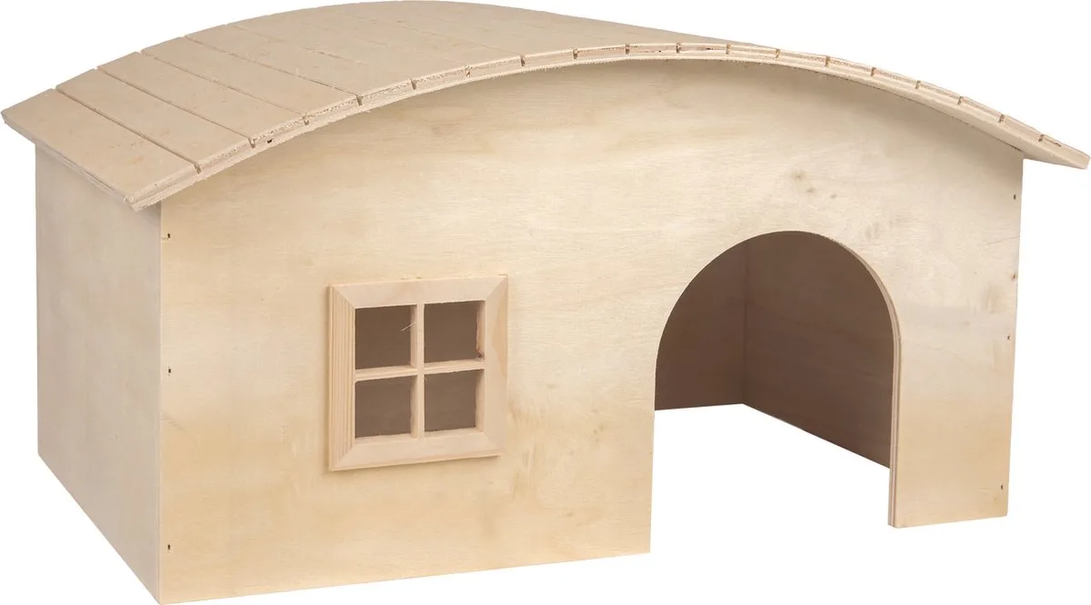 Maison Des Rongeurs Soby 43x28x22.5cm de Flamingo en Naturel – photo produit