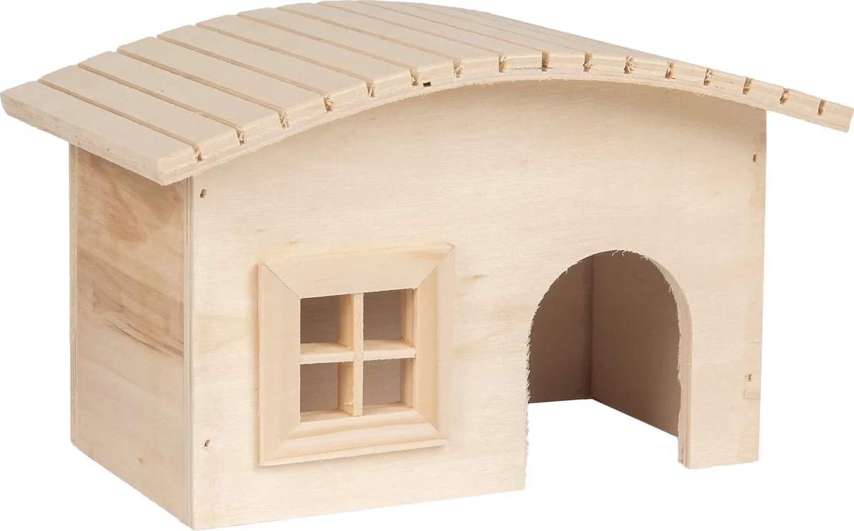 Maison Des Rongeurs Soby 19.5x12x12cm de Flamingo en Naturel – photo produit