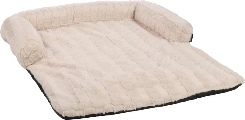 Sofa Beschermer Verona Rechthoekig - 70 x 90 x 10 cm - Hondenmand - Hondenkussen by Flamingo in Beige – product photo