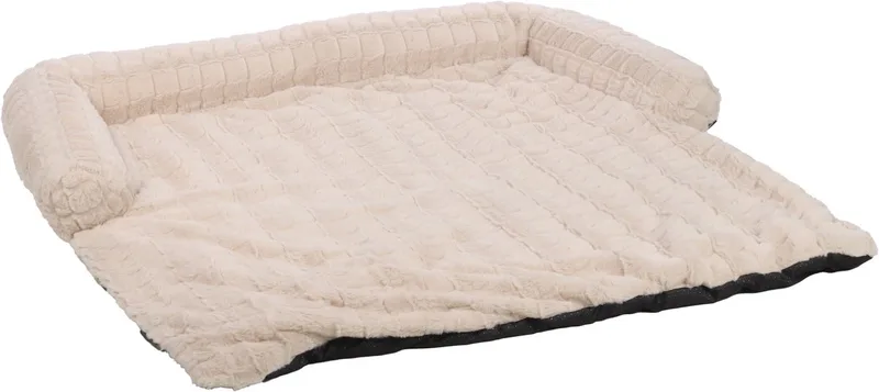 Sofa Beschermer Verona Rechthoekig - 90 x 90 x 10 cm - Hondenmand - Hondenkussen de Flamingo en Beige – photo produit