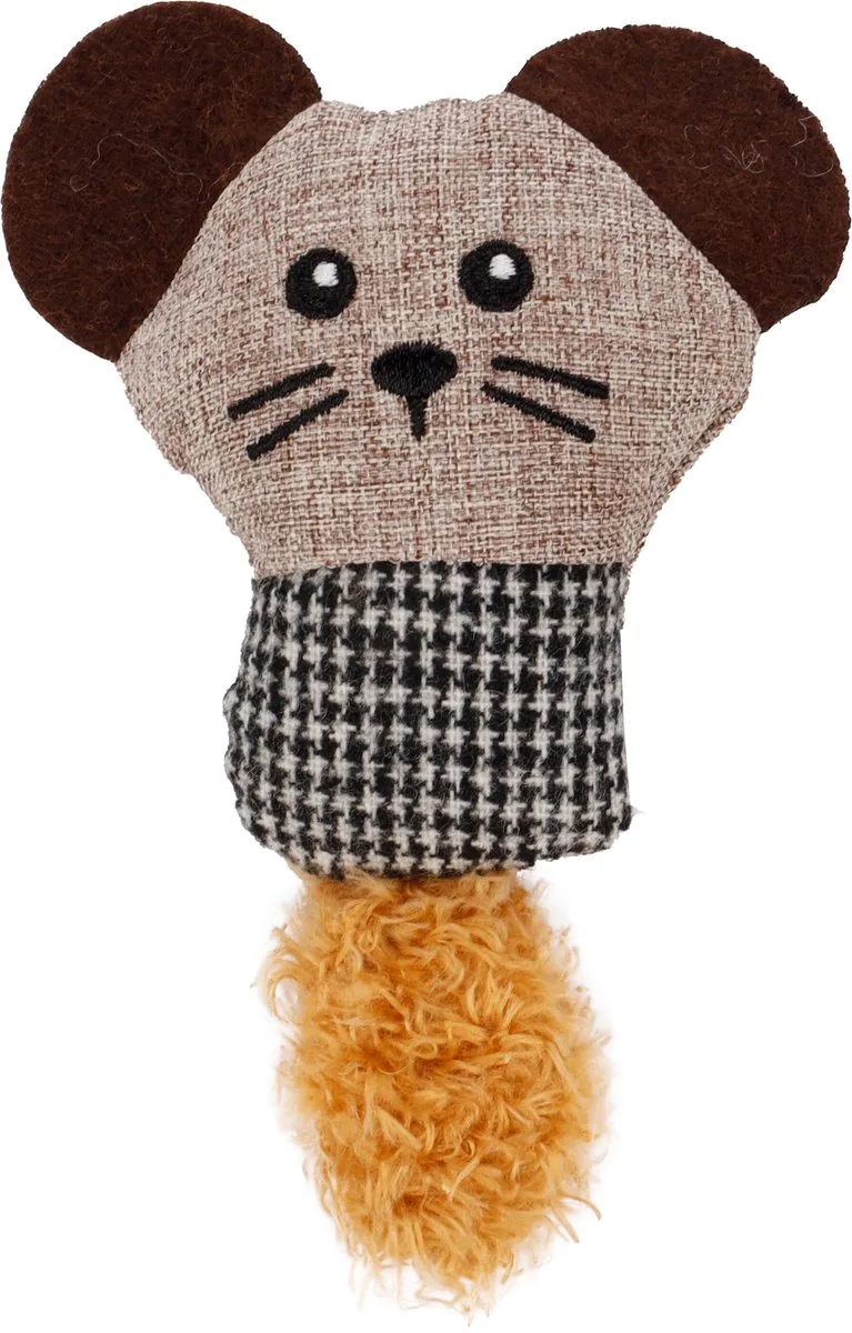 Speelgoed Brali Muis Bruin - Kattenspeelgoed - 1st by Flamingo – product photo