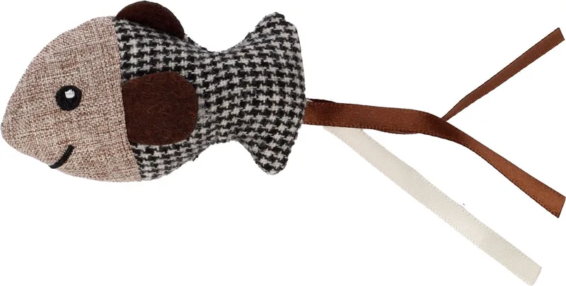 Speelgoed Brali Vis Bruin - Kattenspeelgoed - 1st by Flamingo – product photo