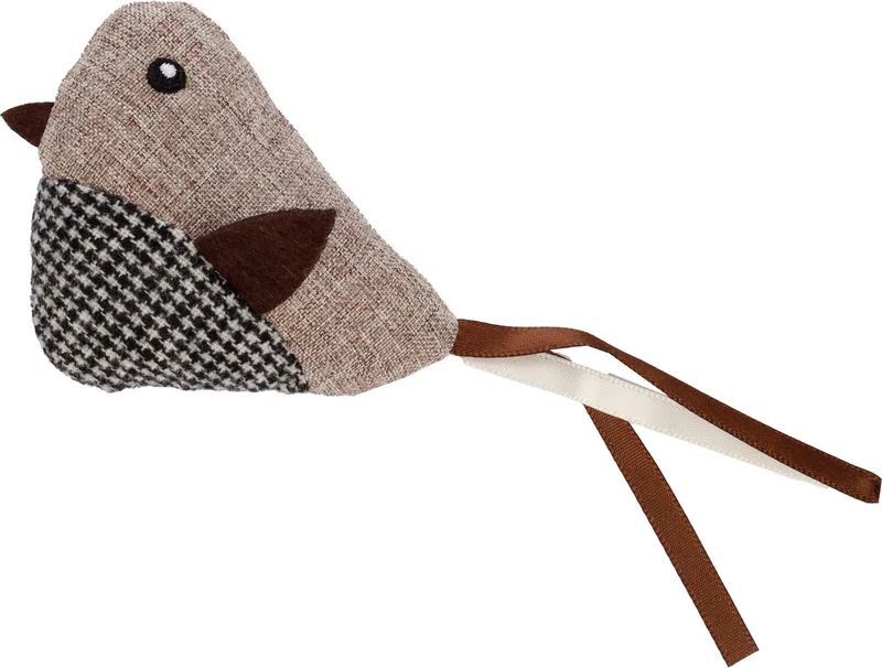 Speelgoed Brali Vogel Bruin - Kattenspeelgoed - 1st by Flamingo – product photo