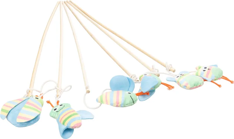 Speelgoed Buzz Hengel met dieren Meerdere uitvoeringen - Kattenspeelgoed - 1st de Flamingo – photo produit