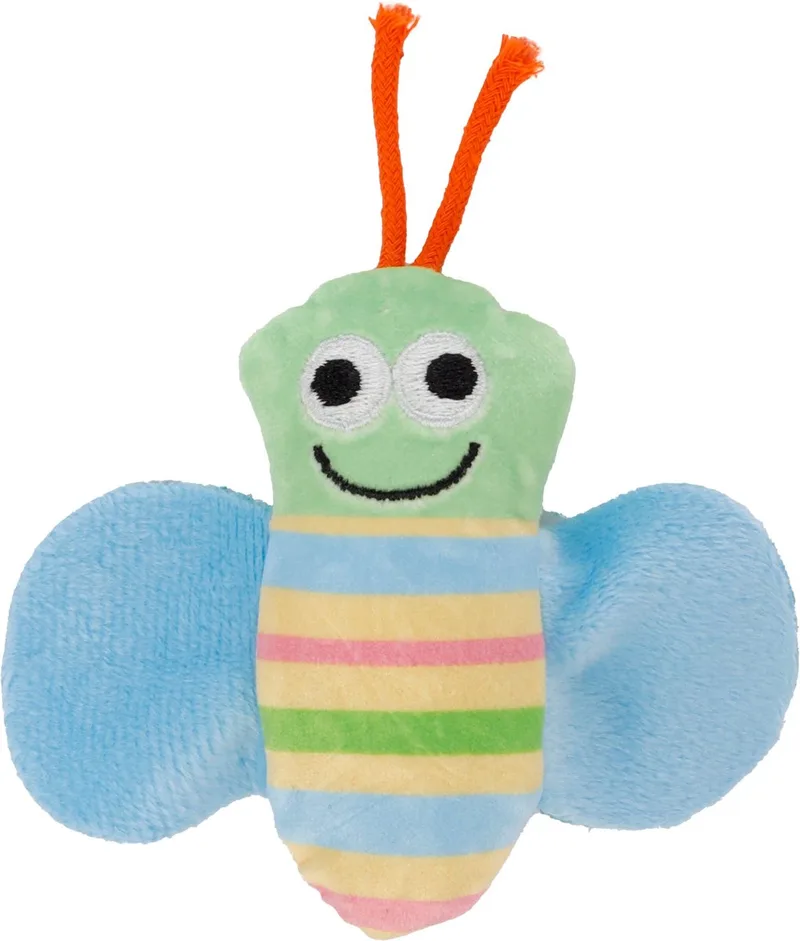 Speelgoed Buzz Vlinder Blauw - Kattenspeelgoed - 1st de Flamingo – photo produit