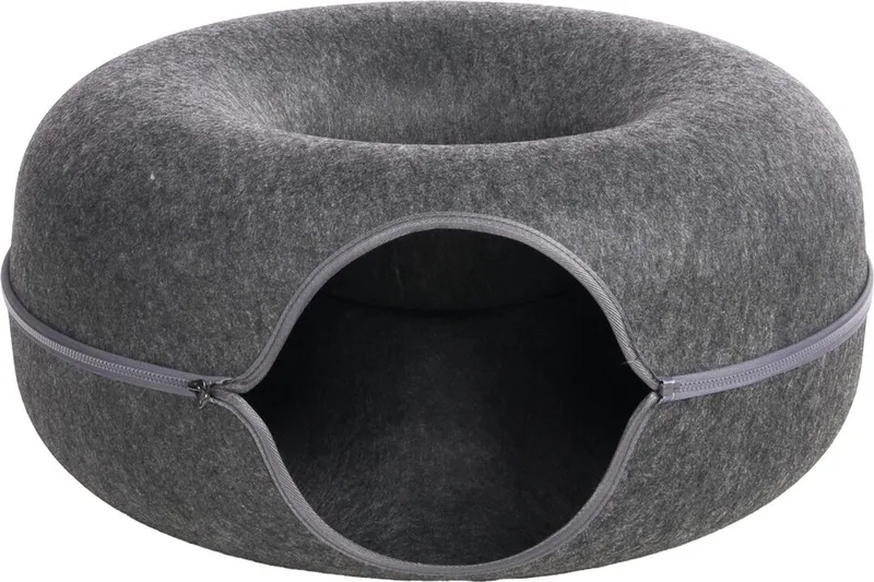 Speelgoed Cudo Tunnel Grijs - Kattenspeelgoed - 1st von Flamingo – Produktfoto