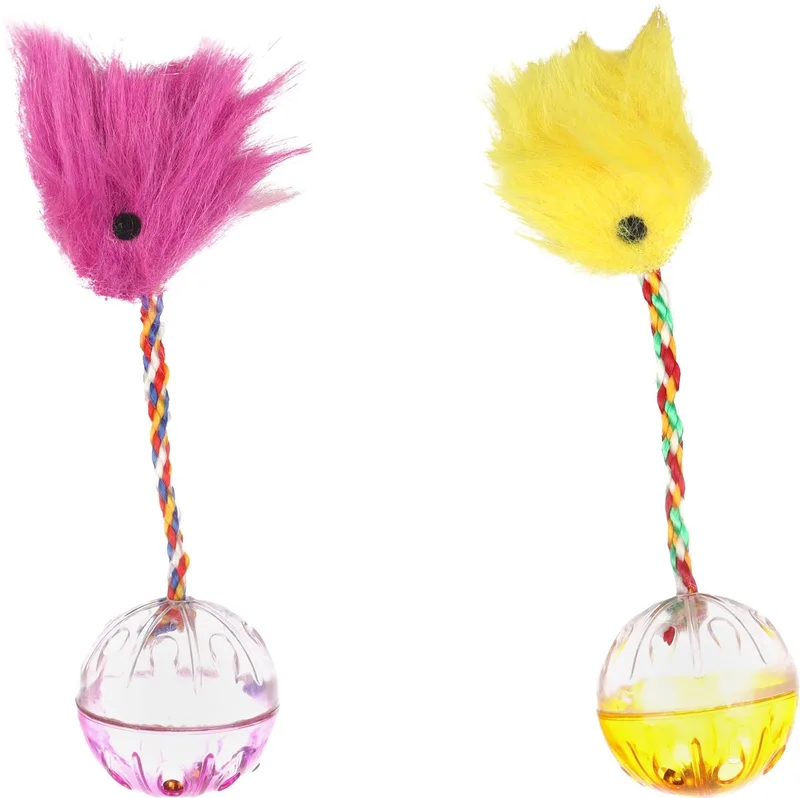 Speelgoed Fiba Bal Meerdere kleuren - Kattenspeelgoed - 1st de Flamingo – photo produit