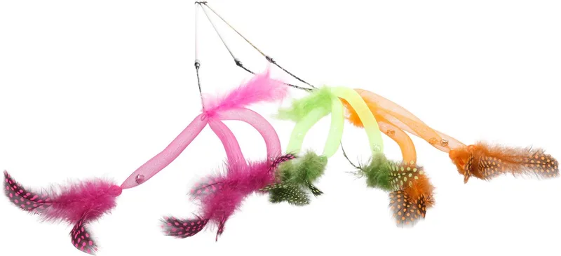 Speelgoed Glitsu Hengel Meerdere kleuren - Kattenspeelgoed - 1st de Flamingo – photo produit