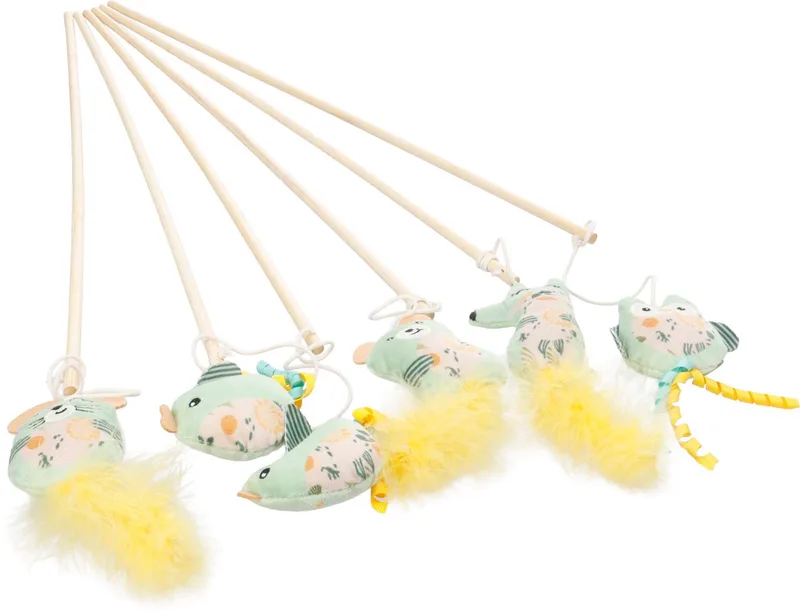 Speelgoed Grali Hengel met dieren Meerdere uitvoeringen - Kattenspeelgoed - 1st by Flamingo – product photo