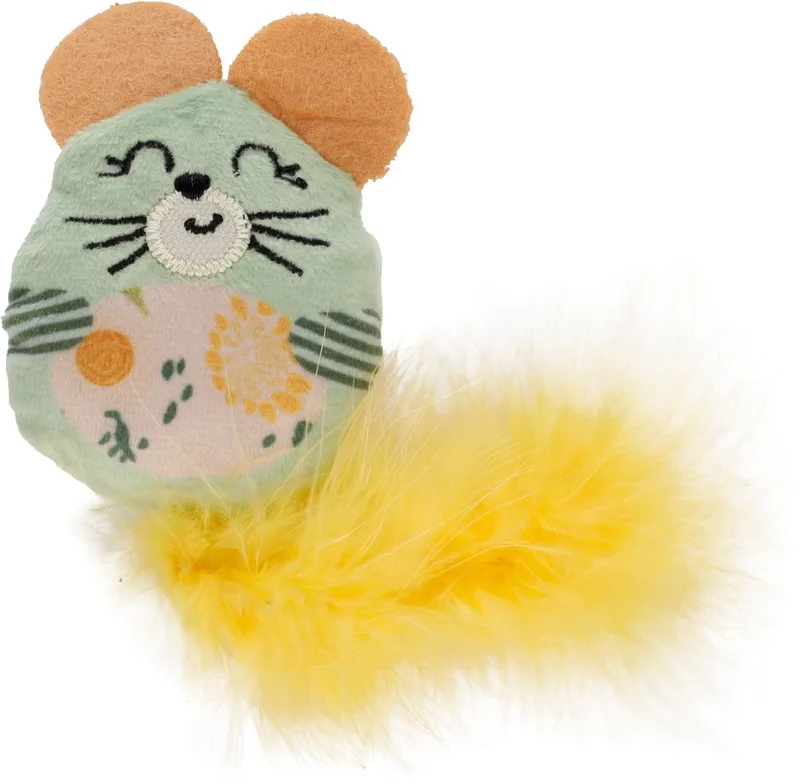 Speelgoed Grali Muis Groen - Kattenspeelgoed - 1st de Flamingo – photo produit