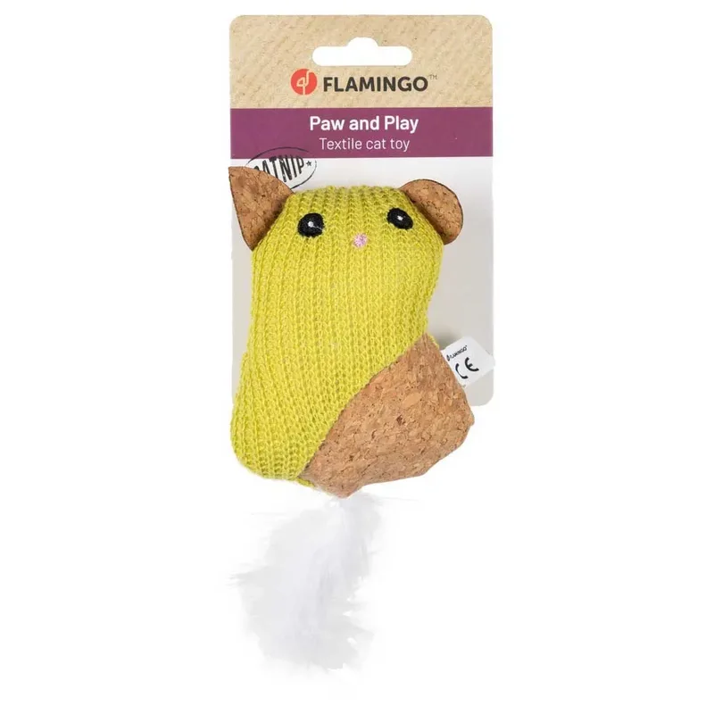 Speelgoed Lemmo Kat Groen - Kattenspeelgoed - 1st von Flamingo – Produktfoto 2 von 3