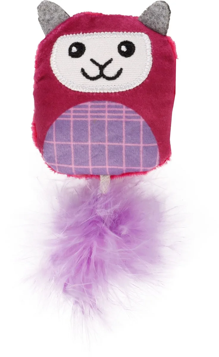 Speelgoed Prali Alpaca Paars - Kattenspeelgoed - 1st by Flamingo – product photo