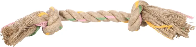 Speelgoed Puppy Luro Touw met 2 Knopen Bruin L 38cm von Flamingo – Produktfoto