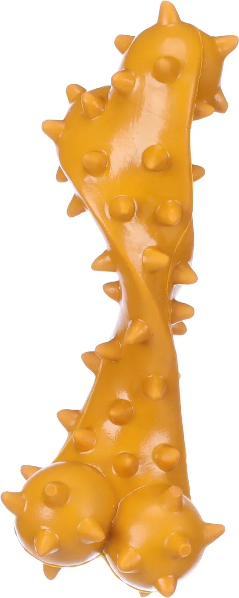 Speelgoed Puppy Rubber Been Binty by Flamingo in Yellow – product photo