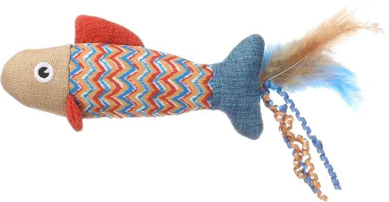 Speelgoed Robla Vis Meerkleurig - Kattenspeelgoed - 1st by Flamingo – product photo