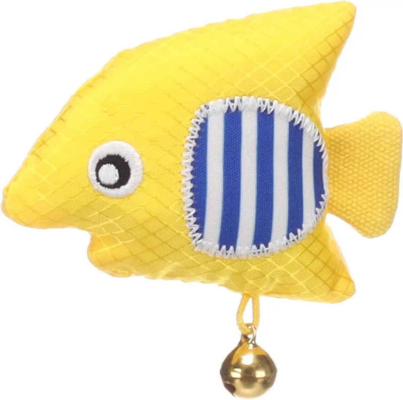 Speelgoed Strellow Vis Geel - Kattenspeelgoed - 1st by Flamingo – product photo