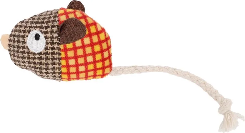 Speelgoed Tess Vogel & Uil & Konijn & Muis Bruin - Kattenspeelgoed - 1st de Flamingo – photo produit