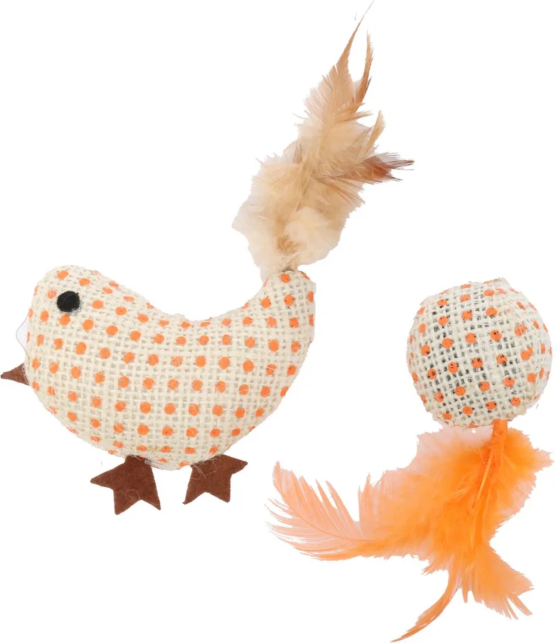 Jouet Pour Chat Texo Ball & Bird de Flamingo – photo produit