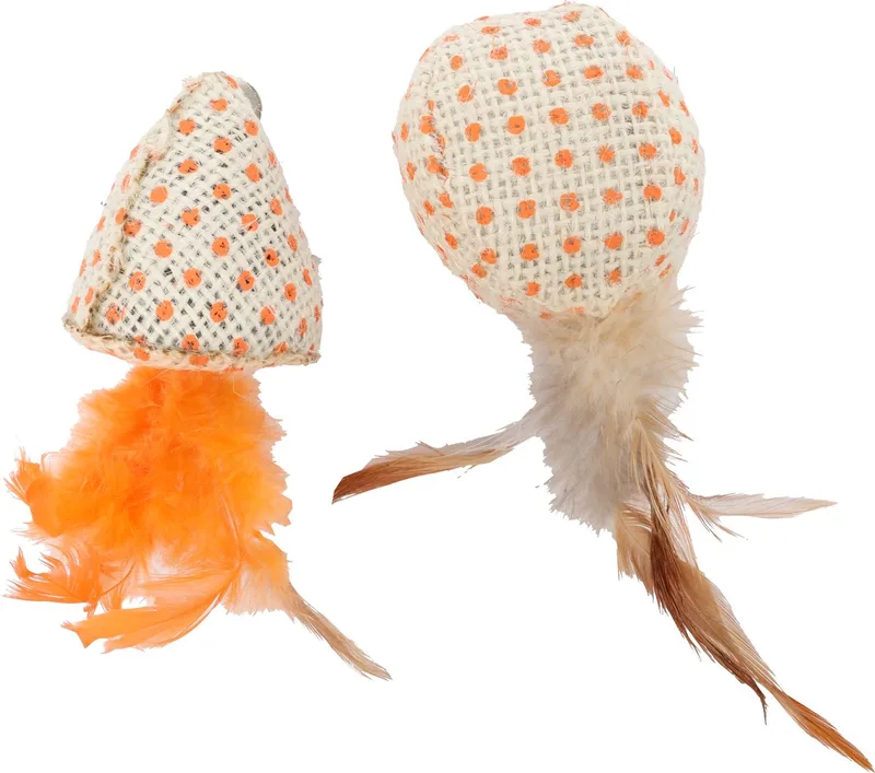Jouet Pour Chat Texo Cone & Ball de Flamingo – photo produit