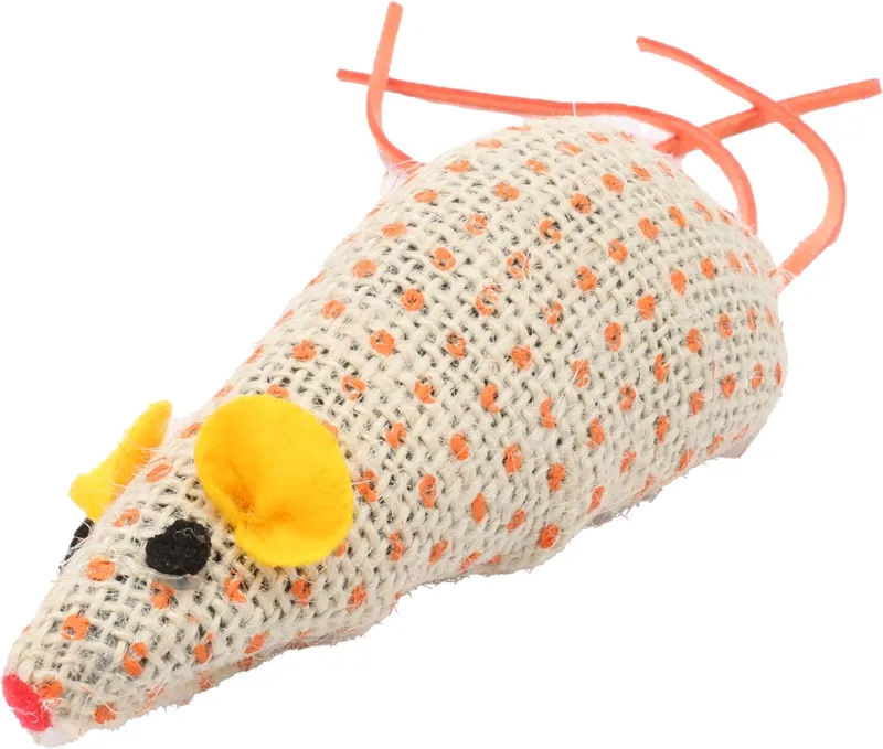 Speelgoed Texo Muis Oranje - Kattenspeelgoed - 1st by Flamingo – product photo