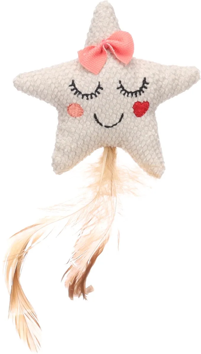 Jouet Pour Chat Lovu Star de Flamingo en Wit en roze – photo produit