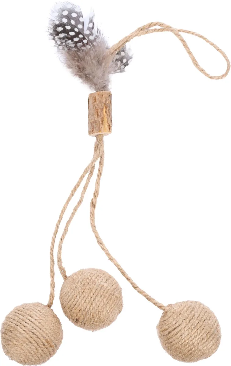 Speelgoed Yutsa Bal Bruin - Kattenspeelgoed - 1st by Flamingo – product photo 1 of 3