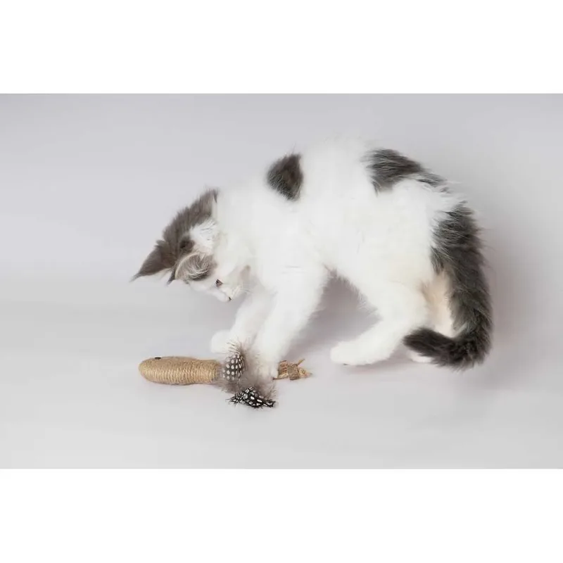 Speelgoed Yutsa Bal & Vis Bruin - Kattenspeelgoed - 1st von Flamingo – Produktfoto 2 von 5