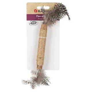 Speelgoed Yutsa Stok Bruin - Kattenspeelgoed - 1st von Flamingo – Produktfoto 3 von 4