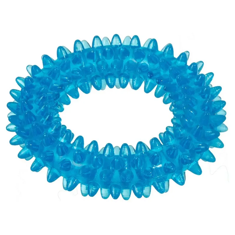 Stekelring , - Hondenspeelgoed - 3 cm - Blauw by Flamingo in Multicolour – product photo 2 of 4
