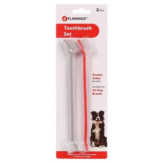 Zahnbürstenset Für Haustiere von Flamingo – Produktfoto 2 von 2
