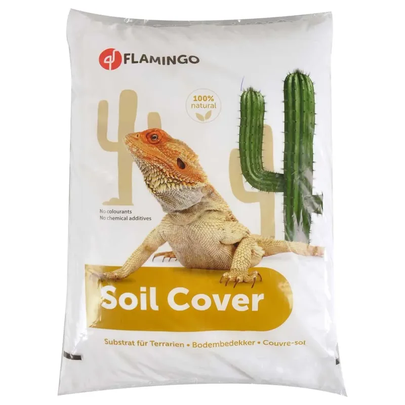 Terrarium Zand Glacier - Bruin - 4 kg fra Flamingo – produktbillede 2 af 2