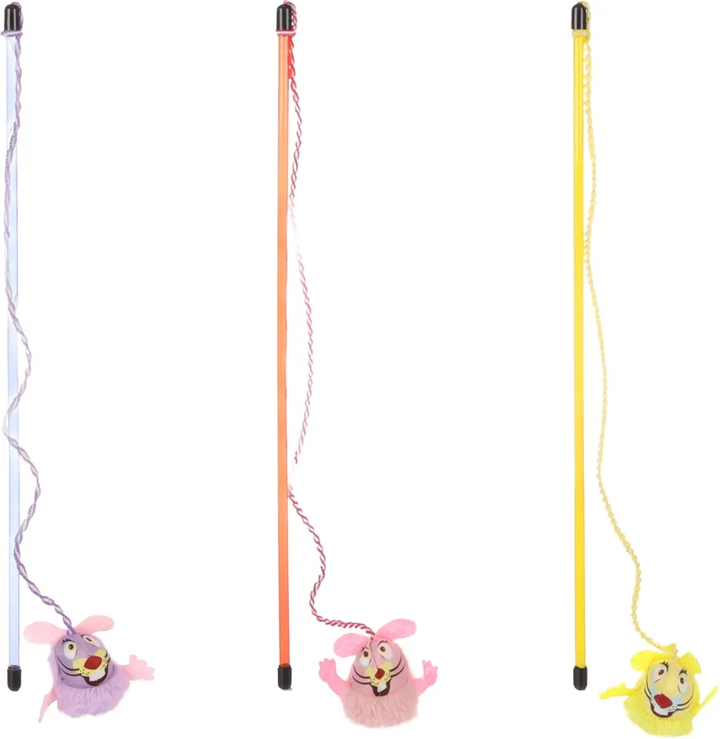 Teta - Speelgoed Katten - Ps Teta Hengel Assortiment - 1st - 137507 - 1st de Flamingo en Multicolore – photo produit