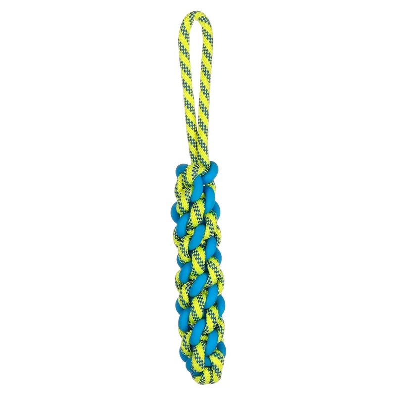 Tofla Pull Rope Hondenspeeltje de Flamingo – photo produit