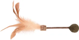 Topsy - Speelgoed Katten - Ps Topsy Stokje Hout+bol Matatabi Natuur 25cm - 1st - 130851 - 1st von Flamingo in Braun – Produktfoto 1 von 3