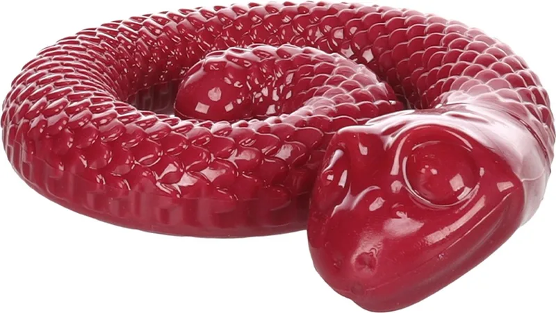 TPR sneaky sznake snack dispencer -toy voor honden 17x16.2x4.3cm leuk aanvoelend by Flamingo in Bordeaux – product photo