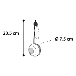Tumbler Led & Sound Katten Speelgoed 2 Eenheden by Flamingo – product photo 6 of 6