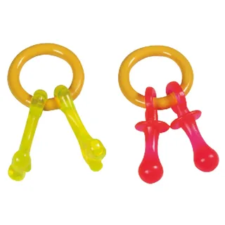 Tutty Ring & Pacifier Hondenspeeltje by Flamingo – product photo 1 of 3
