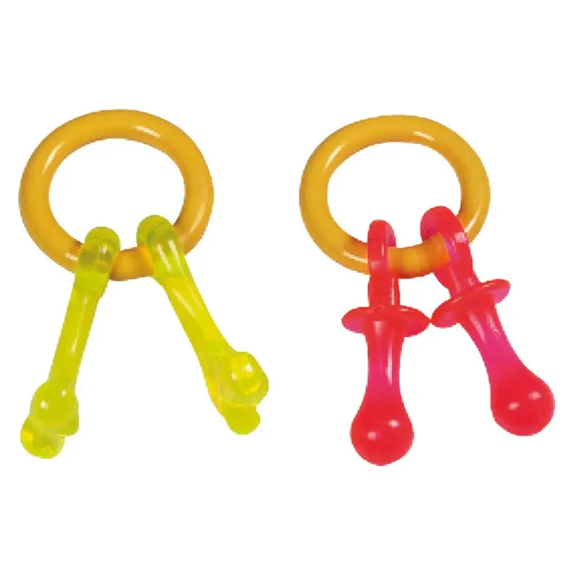 Tutty Ring & Pacifier Hondenspeeltje by Flamingo – product photo 1 of 3