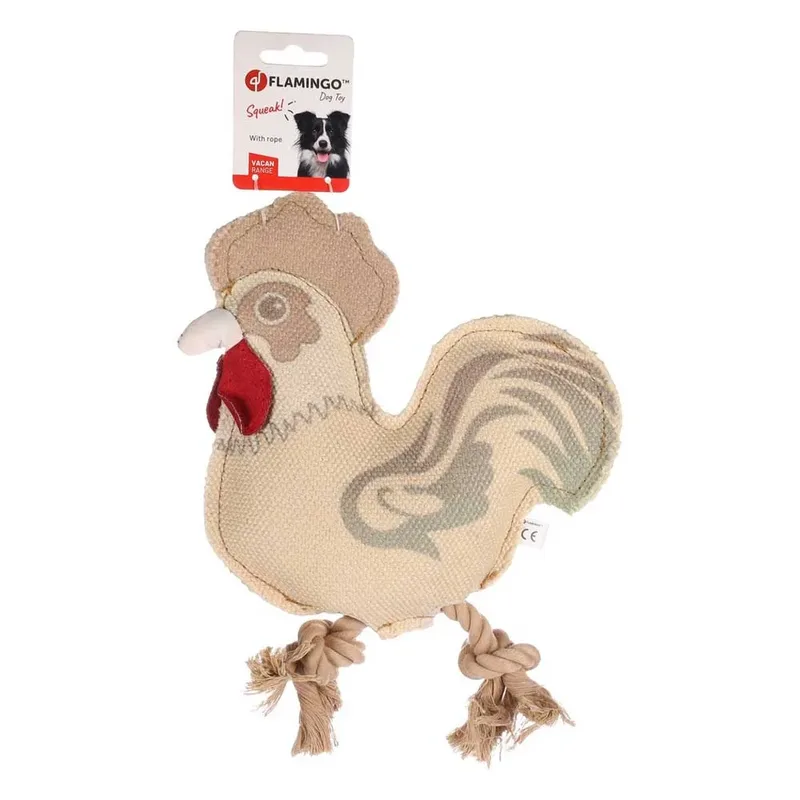 Vacan Rooster Hondenspeeltje von Flamingo – Produktfoto 2 von 3