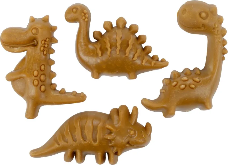 Veggie Dino Hondensnack met Ananas S 8st 120g by Flamingo – product photo
