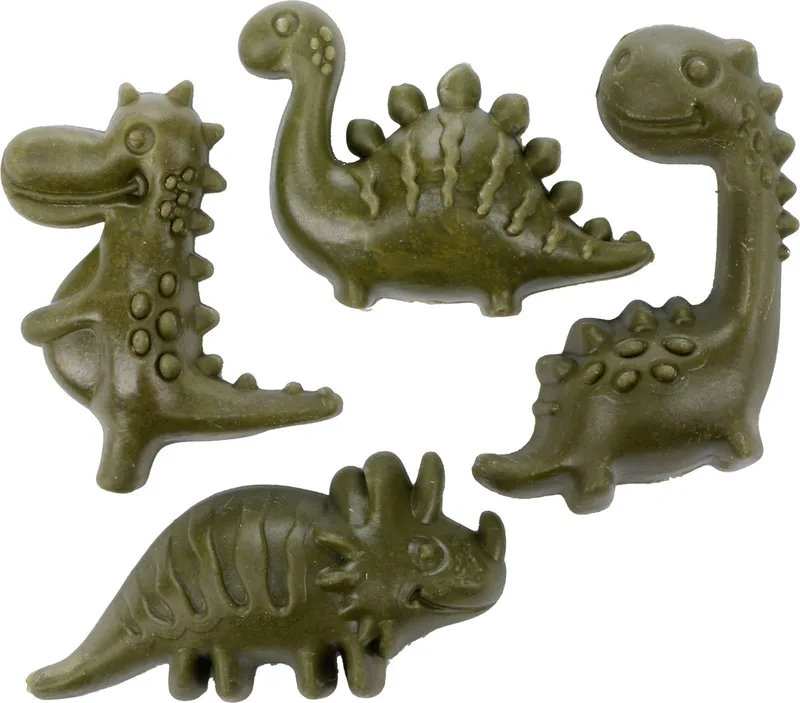 Veggie Dino Hondensnack met Appel S 8st 120g de Flamingo – photo produit
